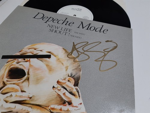 Depeche mode autograph vinyl - autograph,