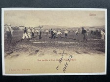 Cart. Modiano -Torino 1903. Partita di FootBall in P.za d'Armi- De Agostini 1996