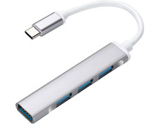 Hub USB 4 In 1  USB Type-C a 4 porte USB 2.0 3.0 Thunderbolt PC MAC