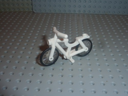Vélo blanc lego white bicycle - lego,