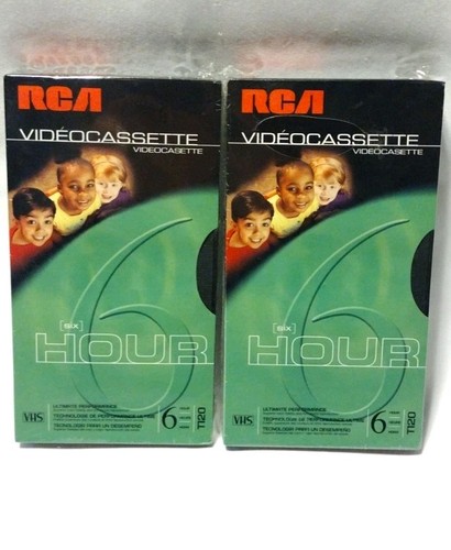 Rca pack blank vhs video - rca,