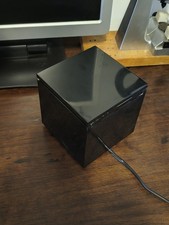 Lampada “Cubo luce” nera