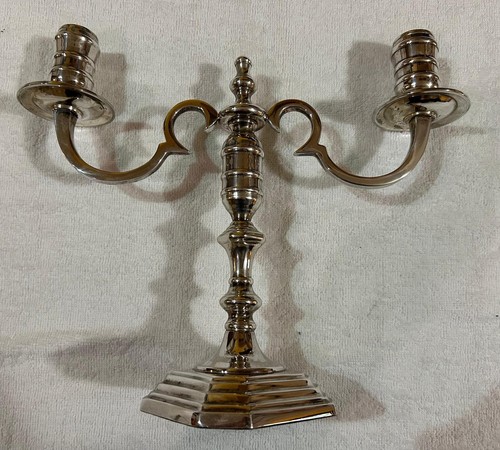 Candelabro fiamme argento - candelabro, 2
