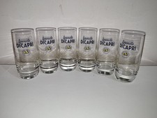 Limoncello DI CAPRI set 6 bicchieri per Limoncello amaro nuovi