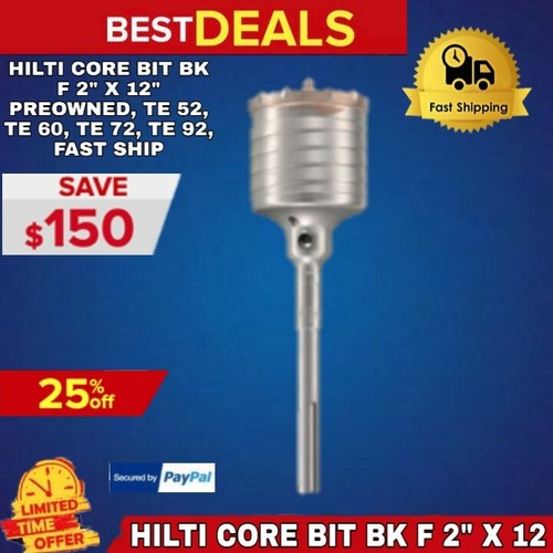 Hilti core bit x 12 - f,