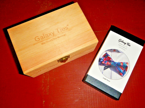 Cravatta con fiocco galaxy - cravatta,