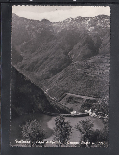 Cartolina vallarsa lago - cartolina,