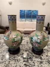 Vasi smaltati cloisonné