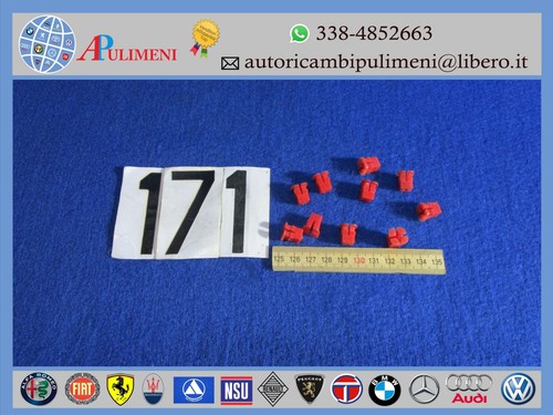 Clip bottone molletta - 10, pz