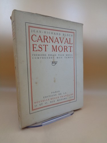 Jean richard bloch carnaval - jean-richard, :