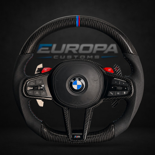 Volante bmw fibra - volante, di
