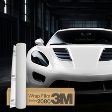 3M Wrap Pellicola Serie 2080 Car Wrapping 30x152cm Auto M10 Opaco Bianco