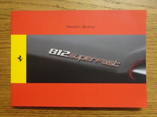 Ferrari 812 superfast manuale - ferrari,