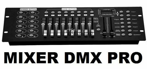 Mixer dmx luci - mixer, pro"