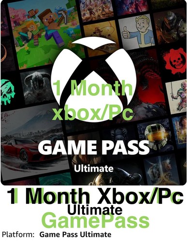 Xbox game pass ultimate xbx - xbox,