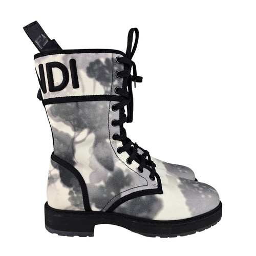 Stivali combattimento fendi - stivali,