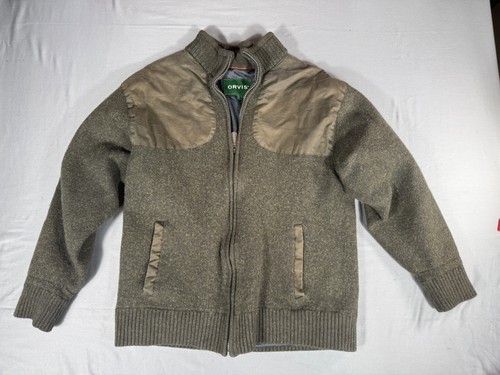 Orvis giacca lana full - full, zip