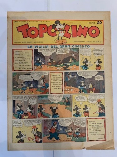 Topolino giornale 150 anno - topolino,