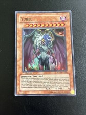 YU GI OH CARTA YUBEL SUPER RARA PTDN-IT006 1EDZ DECK VINTAGE COLLEZIONE TERRORE