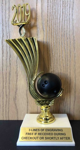 Trofeo bowling incisione - trofeo,