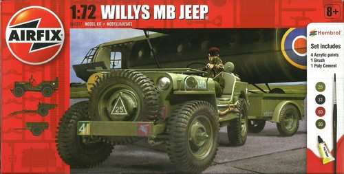 Airfix willys - airfix, 1/72