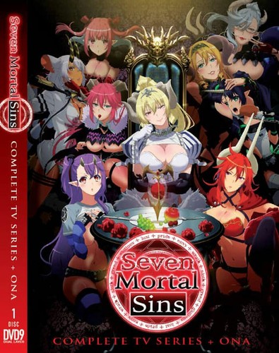 Dvd anime seven mortal - seven, sins