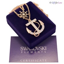 Collana donna oro Swarovski