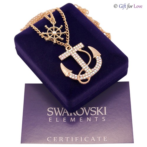 Collana donna oro - , swarovski
