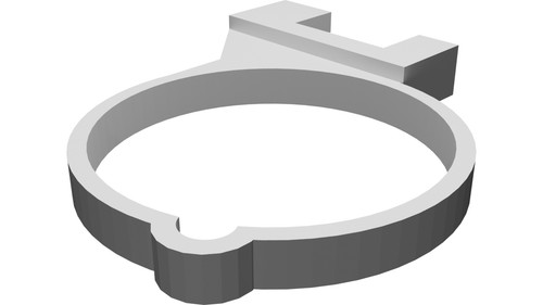 Staffa supporto servo - servo, esterno