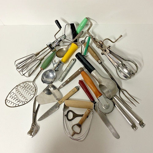 Lotto utensili cucina vintage - utensili,