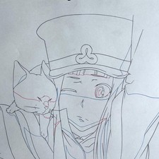 Quadro Shigofumi disegnato a