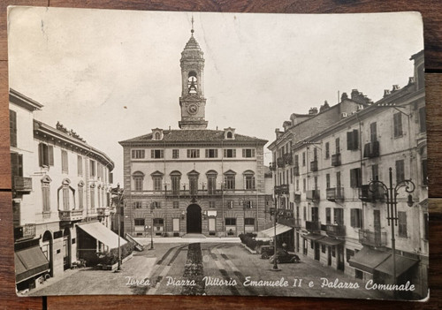 Ivrea 1945 panoramica - panoramica, su