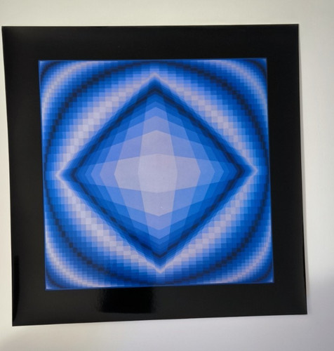 Victor vasarely estampe - vasarely,