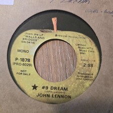 John Lennon 45 # 9 Dream PROMO