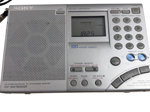 Sony icf sw7600gr radio - sony,