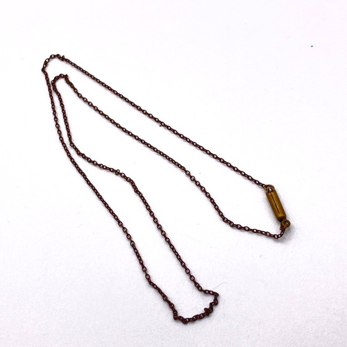 Antica collana catena corta