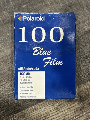 Polaroid 100 blue peel - polaroid,