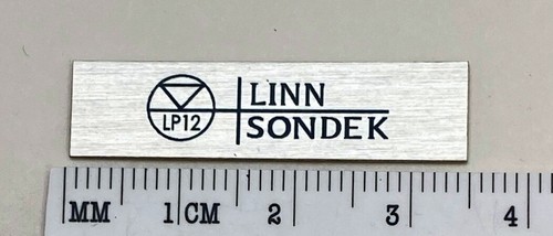 Distintivo linn sondek - sondek, lp12