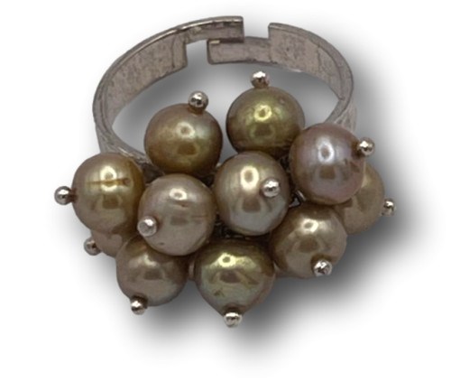 Anello perle lago - anello,