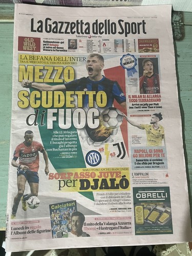 Gazzetta dello sport sabato - dello,