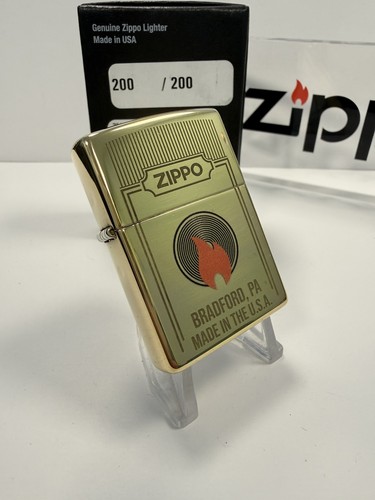 Genuine zippo lighter bradford - lighter,