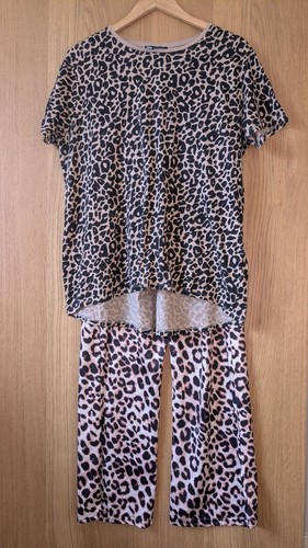 Top zara beige nero stampa - e,