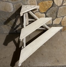 Espositore angolare vintage in