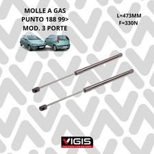 COPPIA MOLLE A GAS PISTONI