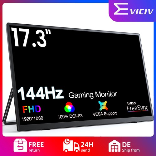Eviciv monitor portatile 3 - monitor, 17,3