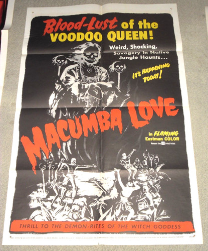 Macumba love locandina - macumba, film