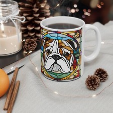 English Bulldog Ceramic Coffee