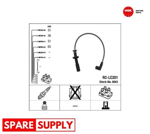 Kit cavi accensione per - , lancia