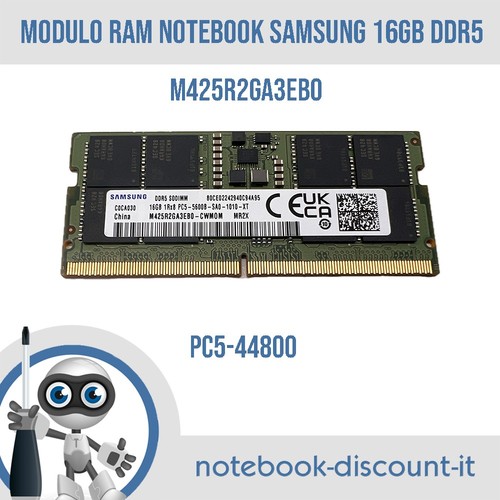 Modulo ram samsung 16gb - samsung, ddr5