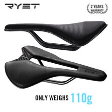 Sella bici da corsa full carbon 7x9mm sella bici da strada 145mm ovale rotaie carbonio